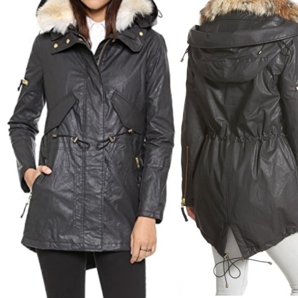 SAM. wax coated jacket